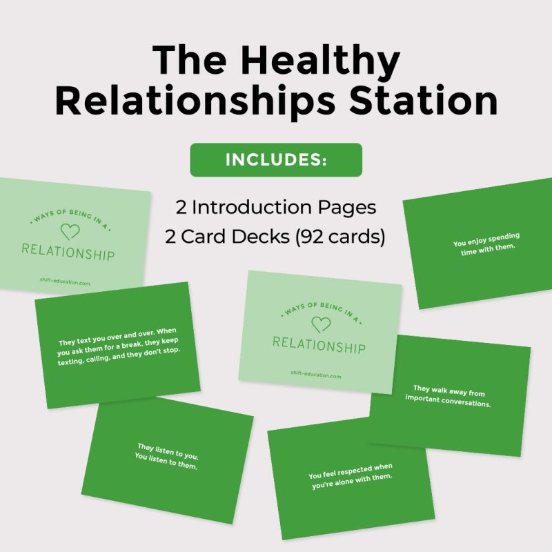 Shift Education | The Circuit | The Healthy Relationships Station